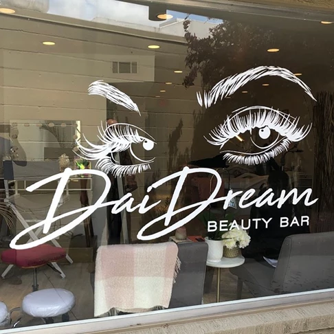 Custom Decals, Wraps & Lettering for Day Dream Beauty Bar 