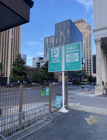 Dibond Parking Lot Signs