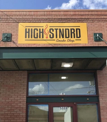 Dibond Storefront Sign for High Stndrd